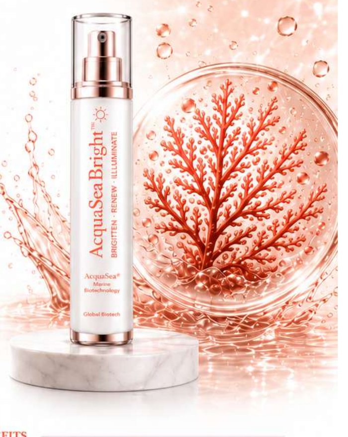 AcquaSeaBright finished cosmetic product
