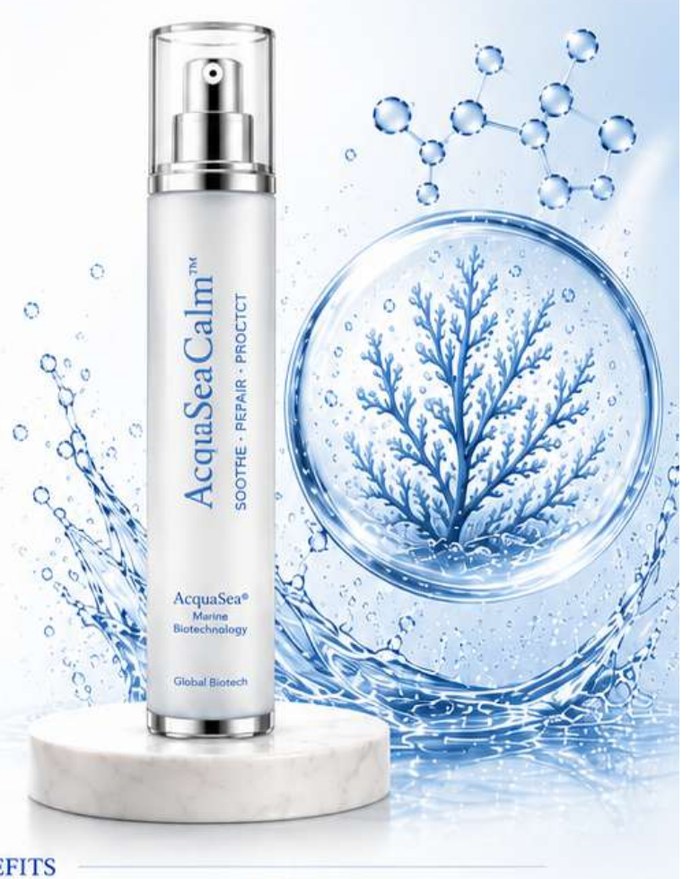 AcquaSeaCalm finished cosmetic product