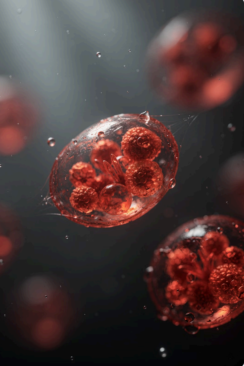 Visual conceptual de Porphyridium cruentum